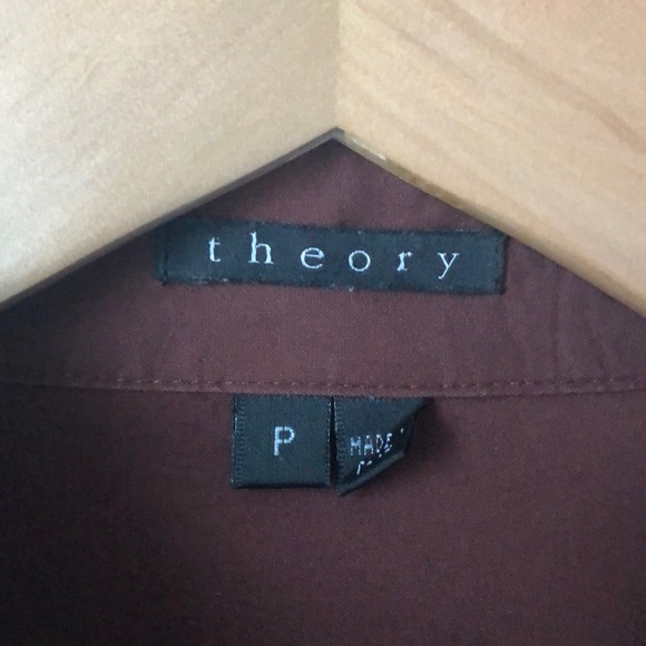 EUC Theory French cuff button down - size P - Picture 3 of 5